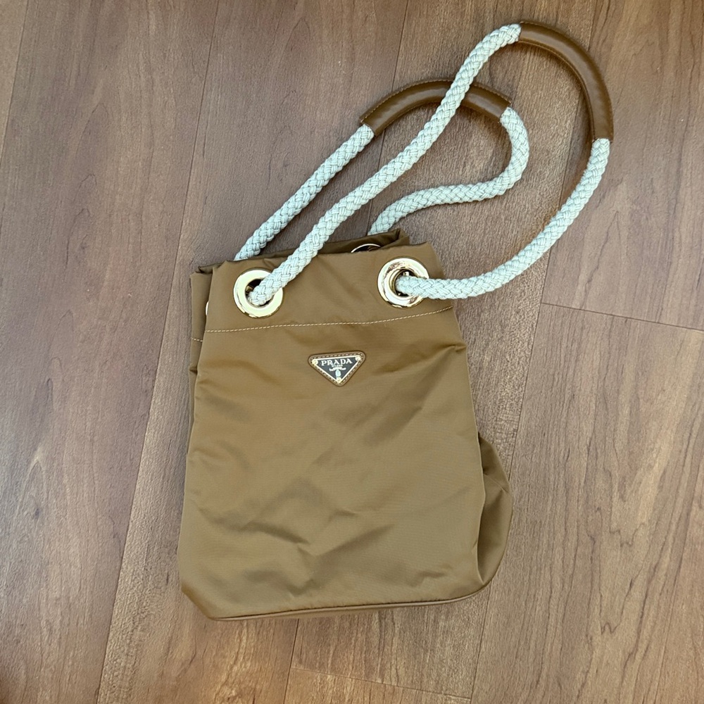 Prada Nylon Bucket Bag - Picture 2 of 7